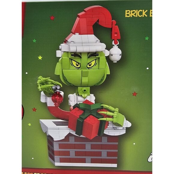 Brickcraft The Grinch Up The Chimney Grinch Christmas Brick Building Set 504 Pc - Picture 2 of 7